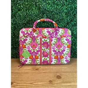 NWT Vera Bradley Laptop Portfolio Lilli Bell Retired Print Great Womens Gift BTS